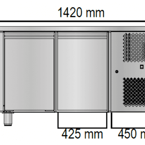 Alternative view of RASHLADNI PULT MID GASTRONOMIA NT - PLUS TEMPERATURA