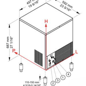 Alternative view of LEDOMAT CB416HC B QUBE